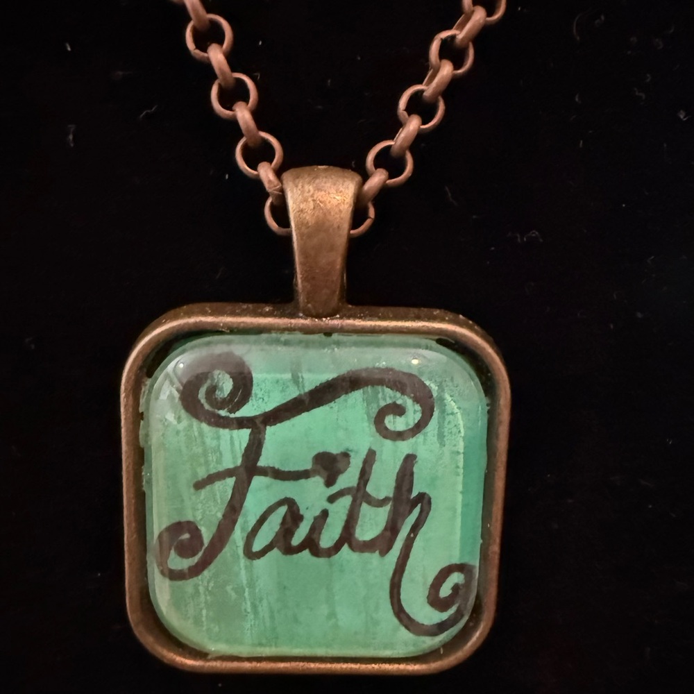 Faith Pendant Necklace